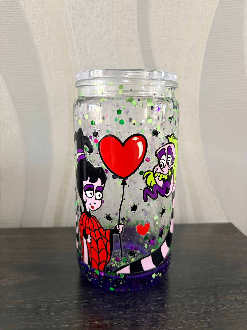Beetlejuice Inspired 16oz Lava Tumbler