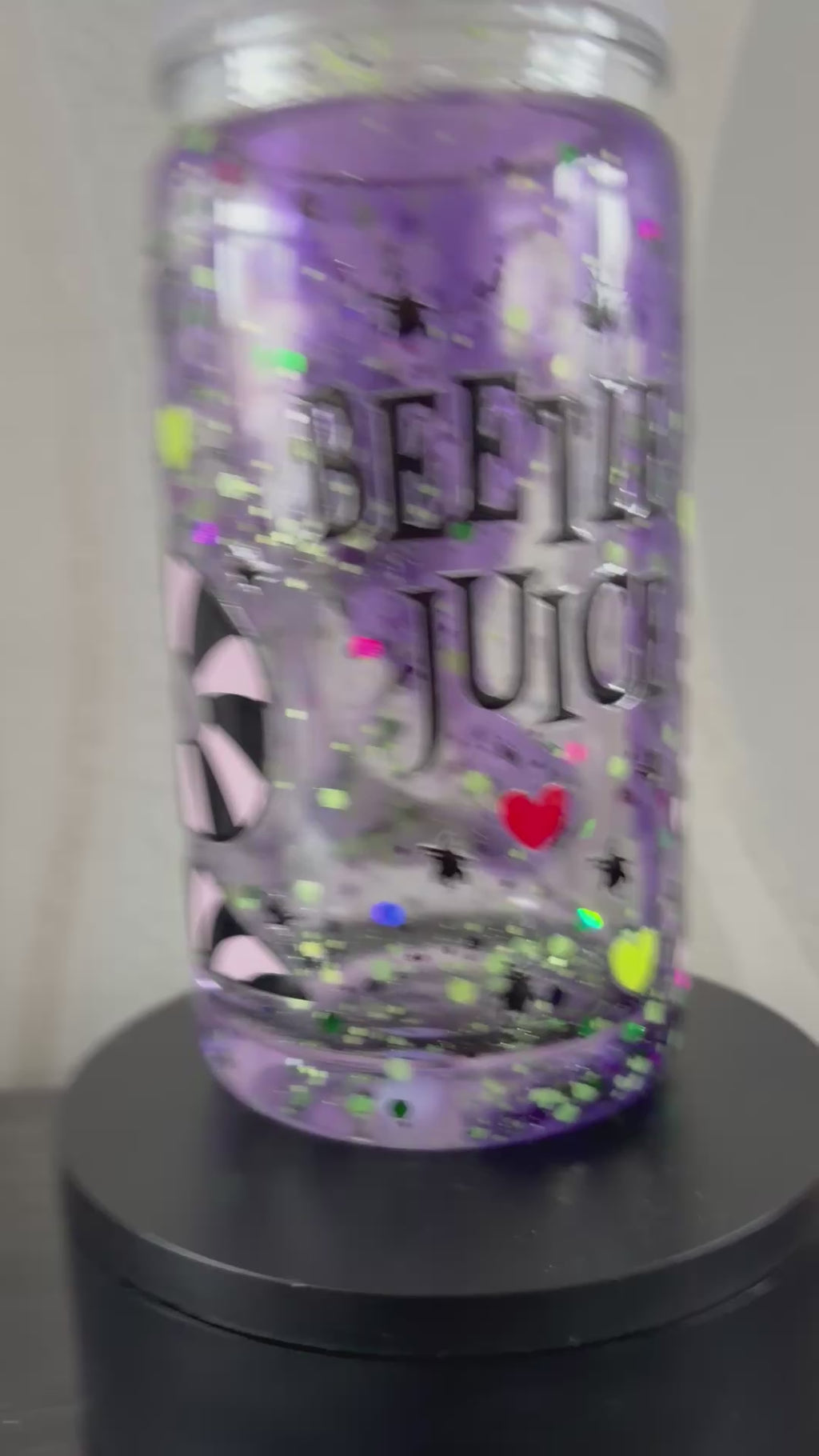 Beetlejuice Inspired 16oz Lava Tumbler
