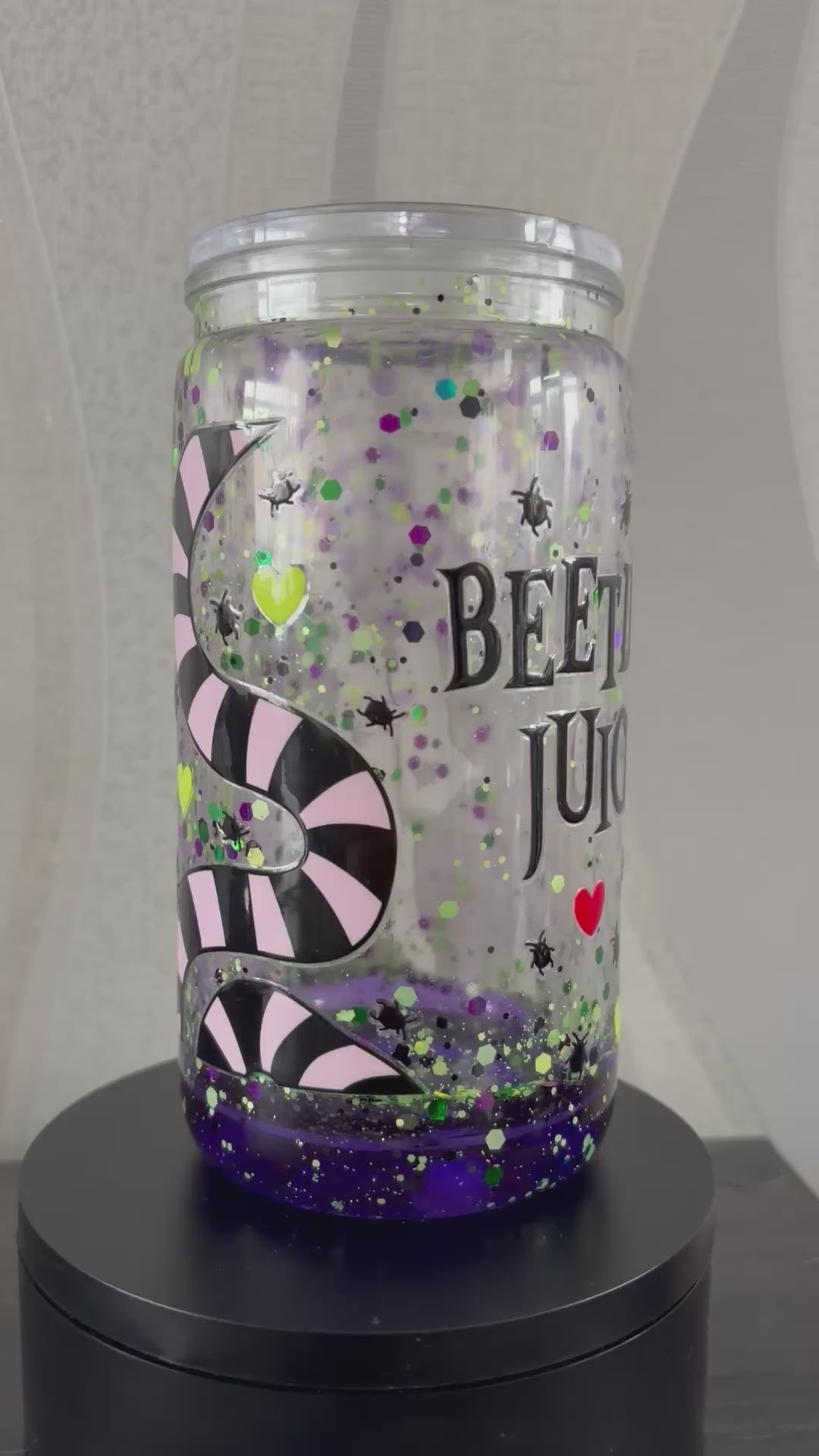 Beetlejuice Inspired 16oz Lava Tumbler
